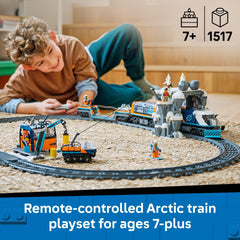 LEGO City Explorers Arctic Polar Express passenger car for storytelling fun