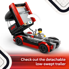 LEGO City F1 RB20 car highlights a fast RB20 racer