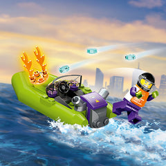 LEGO water elements from extinguisher spark mini rescue effects.
