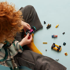 LEGO City Go-Karts winner trophy adds celebratory moments.