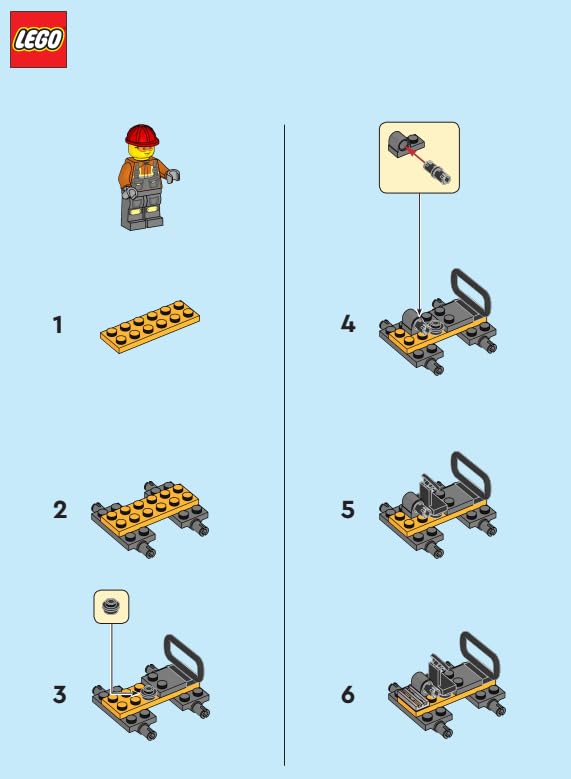 LEGO City packaging uses paper pack for simple, eco-friendly gifting