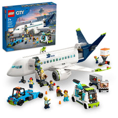 LEGO City Passenger Airplane 60367 cockpit interior for immersive aviation play
