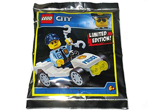 LEGO City Police Cruiser vehicle for action-packed scenes
