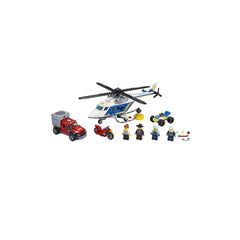 LEGO City Police Helicopter Chase build instructions box and quick setup.