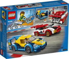 LEGO City Racing Cars 60256 build guide aiding new builders.