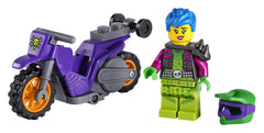 LEGO City Raze minifigure included for action-packed stunt scenes.