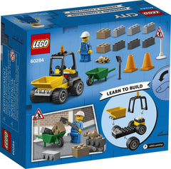 LEGO City Roadwork Truck 60284 shovel for digging mini missions