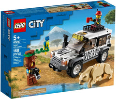 LEGO City Safari Off-Roader vehicle ready for wild adventures with open-ended play