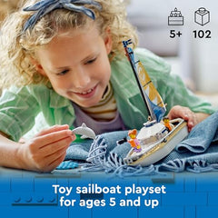 LEGO City Sailboat minifigs boost role-play on deck