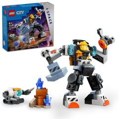 LEGO City Space Mech with hammer and claw ready for play adventures
