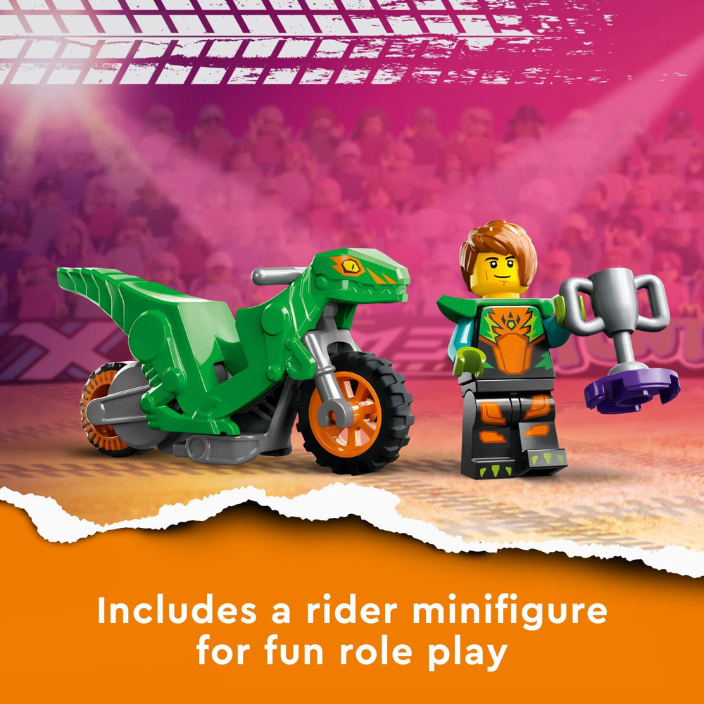 LEGO City Stuntz Dunk Stunt Ramp trophy accessory for victory moments.
