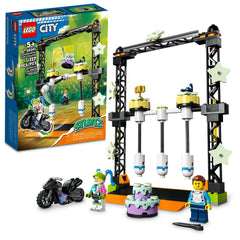 LEGO City Stuntz Knockdown Stunt Challenge bundle for immersive glow-in-the-dark play.