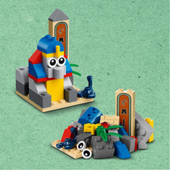 LEGO Classic 90 Years of Play open-ended bricks encourage imaginative problem-solving during play.