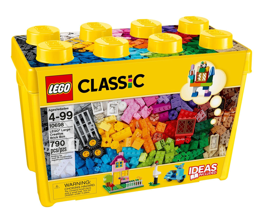LEGO Classic 10698 baseplates in use on a clean play surface