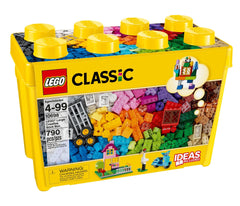 LEGO Classic 10698 baseplates in use on a clean play surface