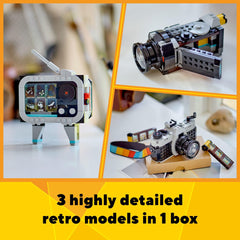 LEGO Creator 3-in-1 camera toy video mode showpiece with filming features