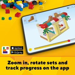 LEGO Creator 3-in-1 Cozy House middle opening feature enhances play options