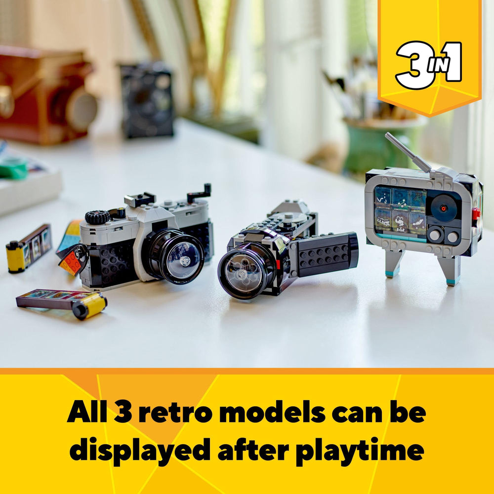 LEGO six stickers included to customize each photo and scene