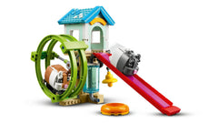 LEGO Creator 31155 hamster wheel food bowl supports pretend meals