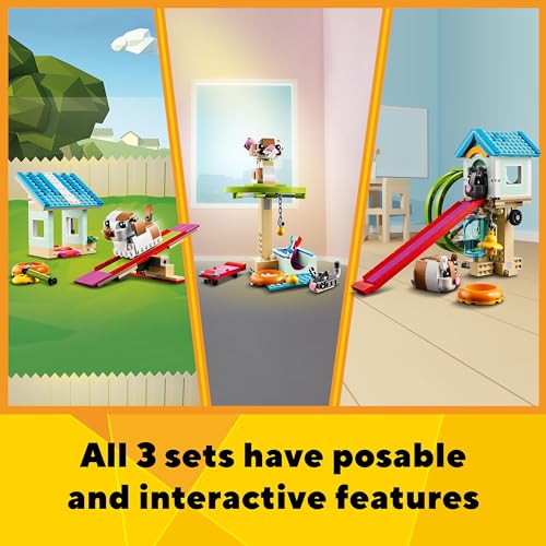 LEGO Creator 31155 hamster wheel water tank adds realistic play detail