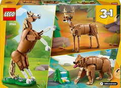 LEGO Creator 31166 durable bricks encourage hands-on building.