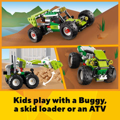 LEGO Creator 3in1 ATV handlebars and seat enable immersive roleplay