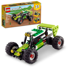 LEGO Creator 3in1 off-road buggy front view for inspiring car adventures