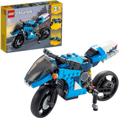 LEGO Creator 3in1 Superbike 31114 hoverbike model for sky adventures.