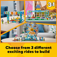 LEGO Creator 3in1 swing boat ride—nautical theme with moving parts.