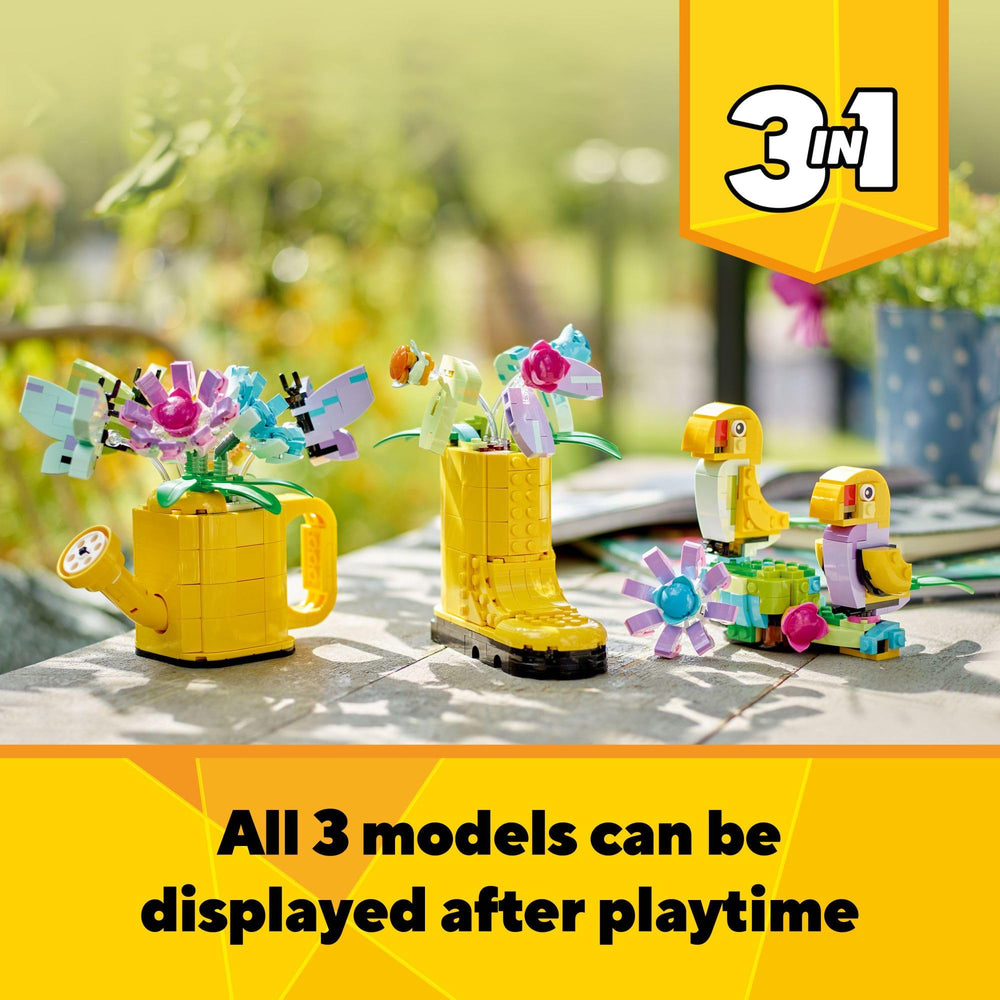 LEGO Creator 3-in-1 Two birds on perch spark nature-filled storytelling