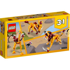 LEGO Creator 3in1 Wild Lion vulture figure to extend savanna storytelling