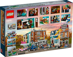 LEGO Creator Expert Bookshop 10270 town house living spaces display authentic interiors