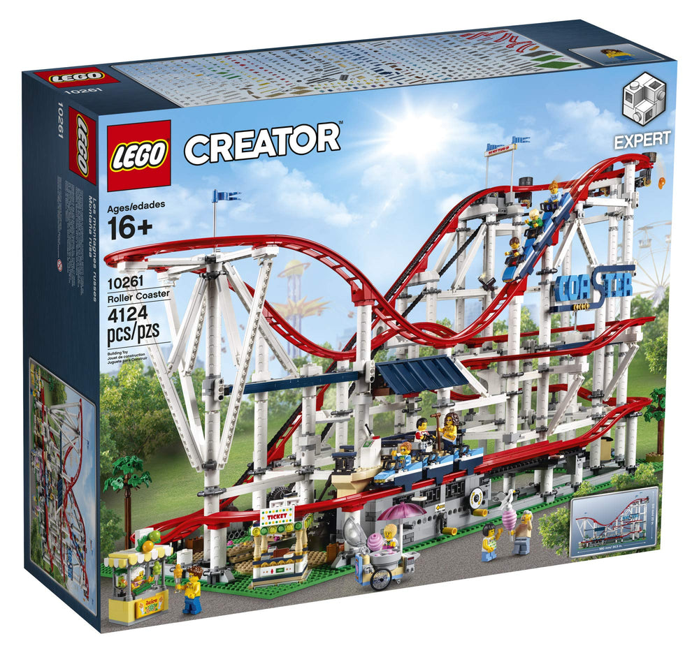 LEGO Creator Expert Roller Coaster 10261 cotton candy cart adds nostalgic ambiance