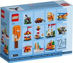 LEGO Creator Fun Creativity 12 in 1 Promo Set 40593 build options inspire imaginative play and reuse
