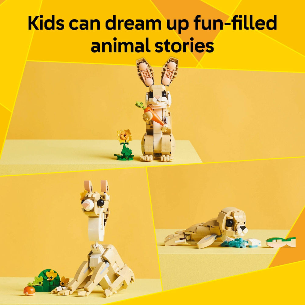 LEGO Creator llama grass and carrot invites 3-in-1 exploration and tactile building.