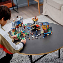 LEGO Creator Medieval Castle 31120 great hall focus invites cozy interior storytelling moments