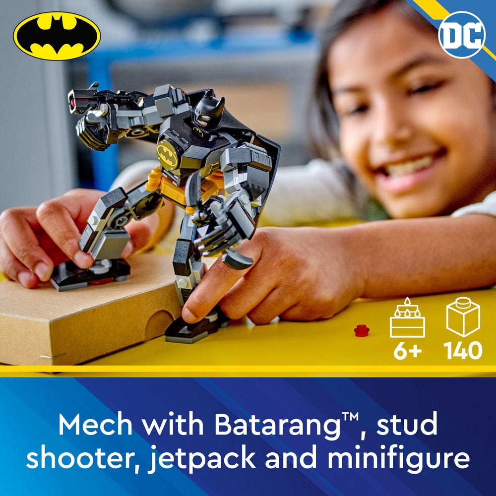 LEGO DC Batman Batarang accessory for extra ranged play.