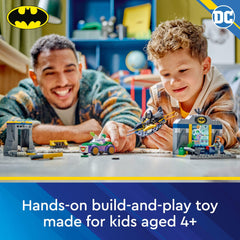 LEGO DC Batman minifigure Batman for action-packed hero moments