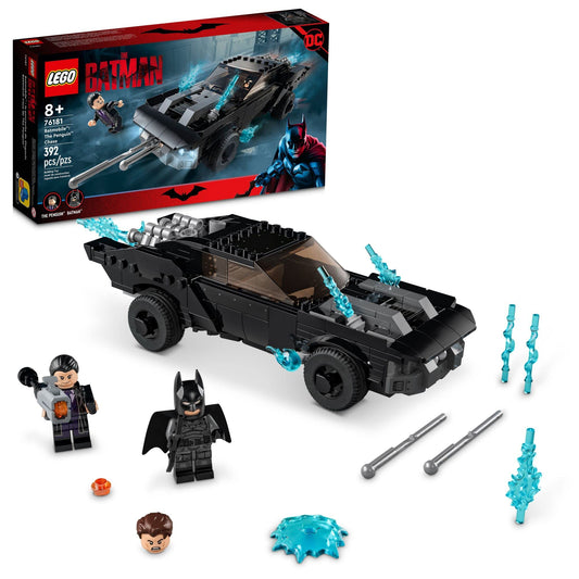 LEGO DC Batman Batmobile 76181 front missiles for action-packed play
