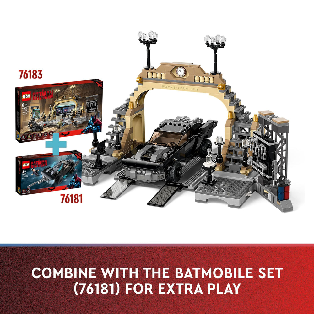 LEGO DC Batman Batcave six minifigures expand character adventures.