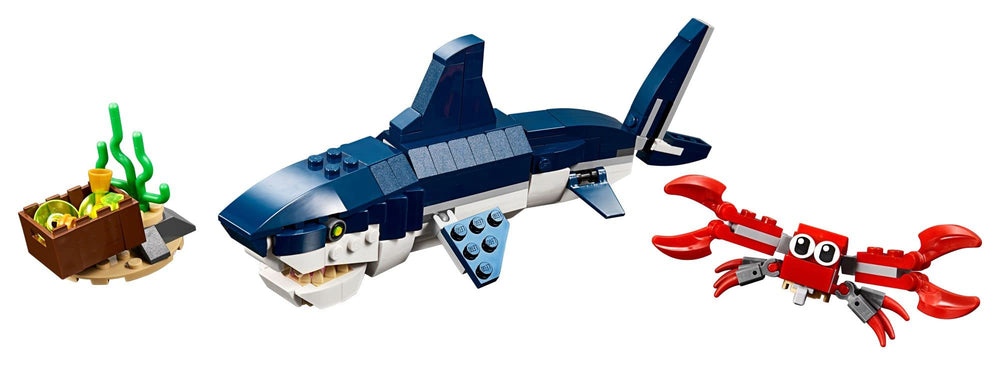 LEGO Deep Sea Creatures treasure box accessory for discovery-themed play