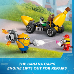 LEGO Despicable Me 4 Minions X-ray glasses accessory enhances pretend investigations.