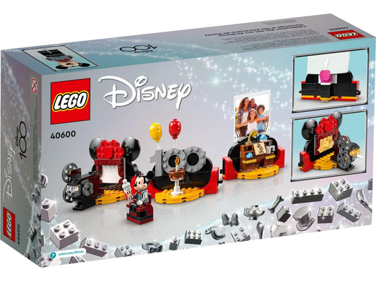 LEGO Disney 100 Years Promo Set 40600 front view, ideal for collectors and display.