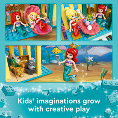 LEGO Disney Ariel Underwater Palace music area fuels imaginative storytelling
