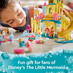 LEGO Disney Ariel Underwater Palace sea animals figures expand ocean scenes