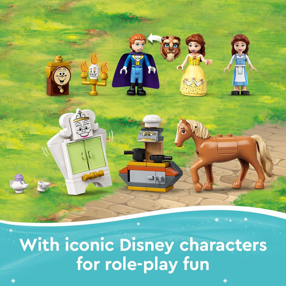 LEGO Disney Belle and the Beast’s Castle enchanted rose decor enhances storytelling