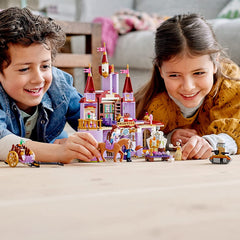LEGO Disney Belle and the Beast’s Castle rotating closet for dynamic storytelling