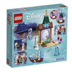 LEGO Disney Elsa's Market Adventure Elsa mini-doll offers iconic storytelling opportunities and roleplay.