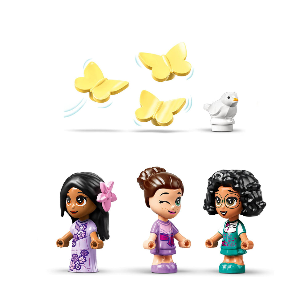 LEGO Disney garden bird figure adds nature flair to adventures.