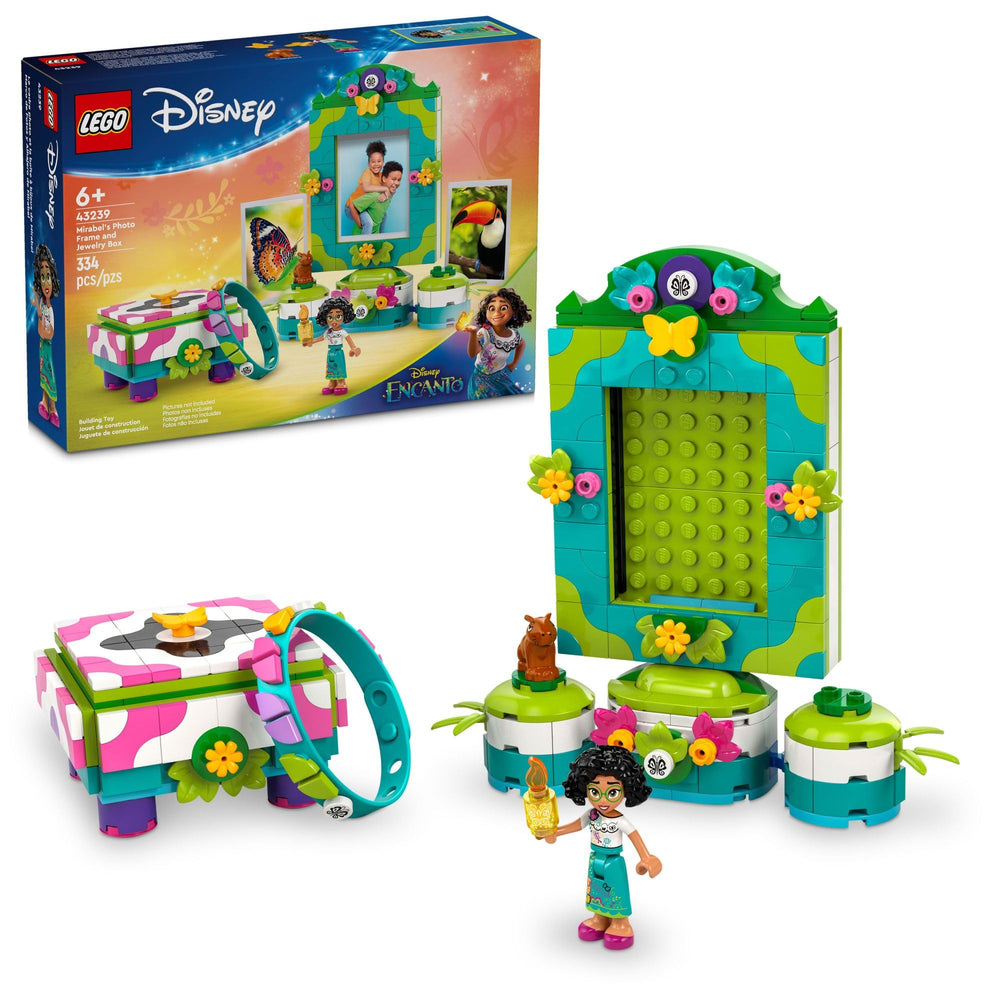 LEGO Disney Encanto Mirabel mini-doll with bracelet for imaginative play and display
